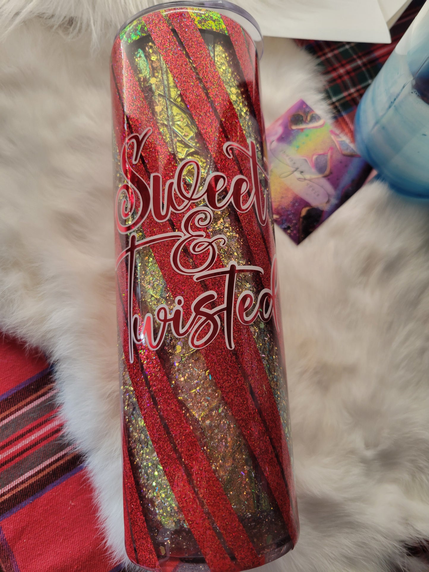 20oz Sweet &twisted snow Globe Tumbler