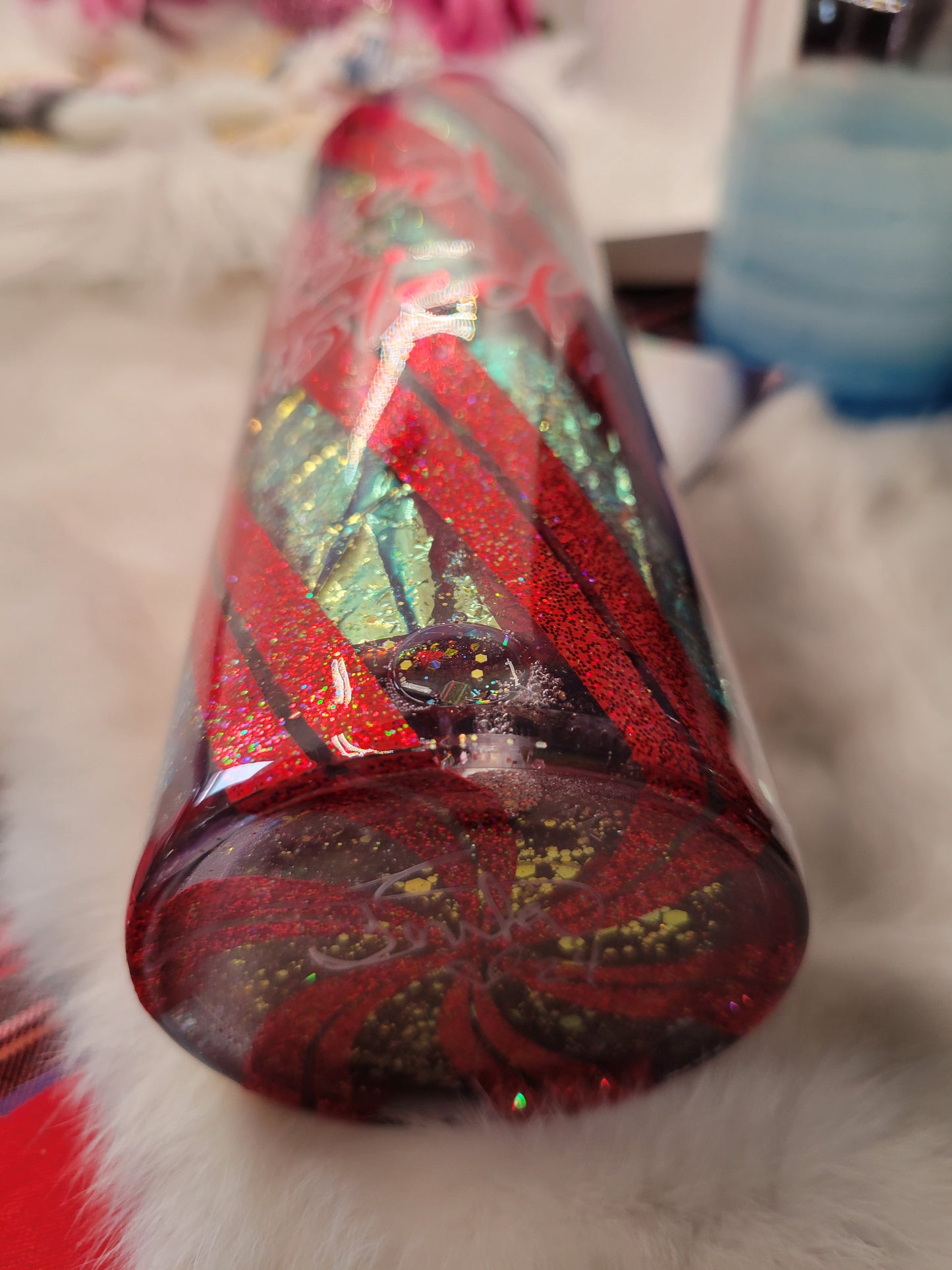 20oz Sweet &twisted snow Globe Tumbler