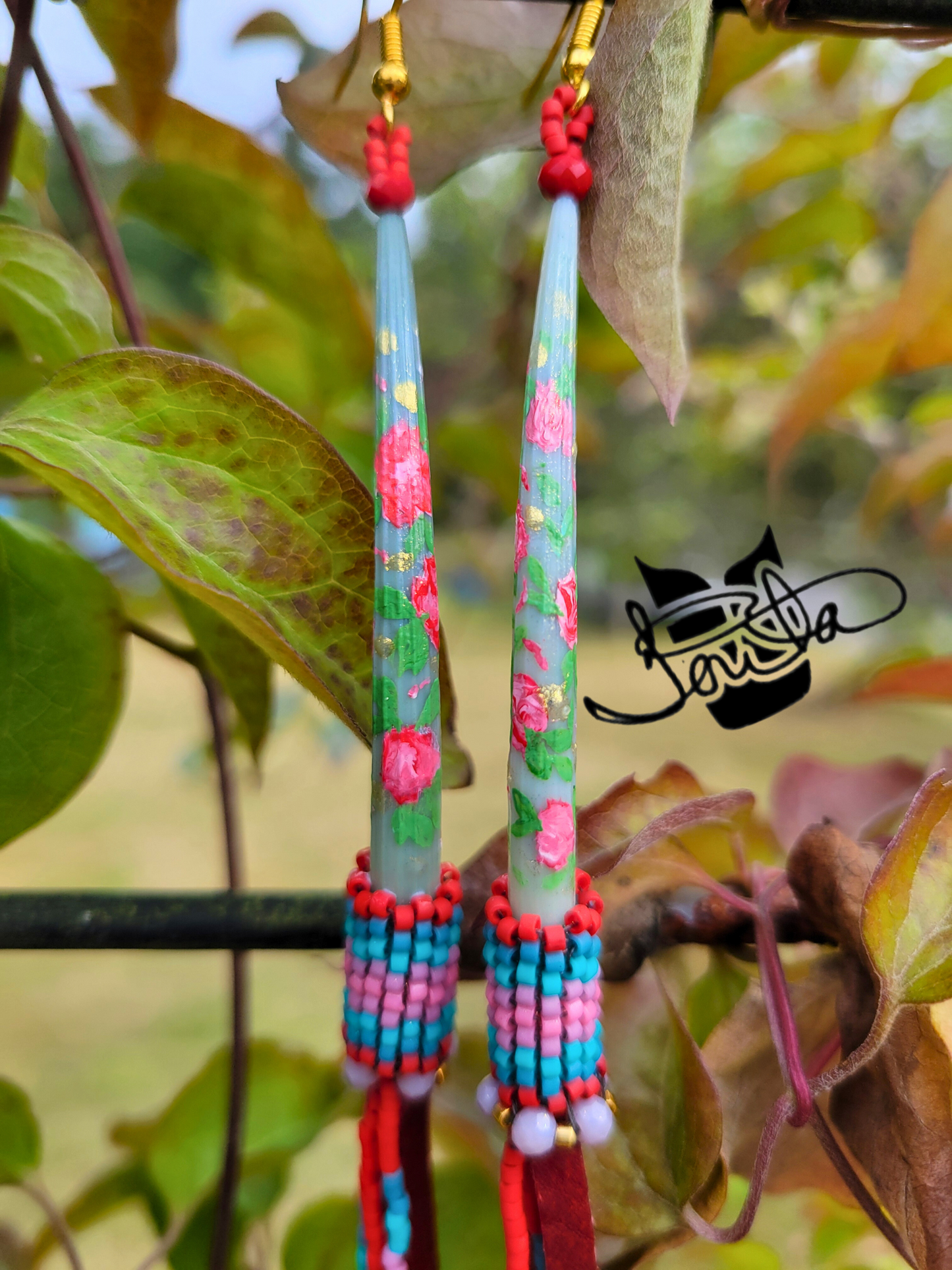 Auntie, too, deadly earrings