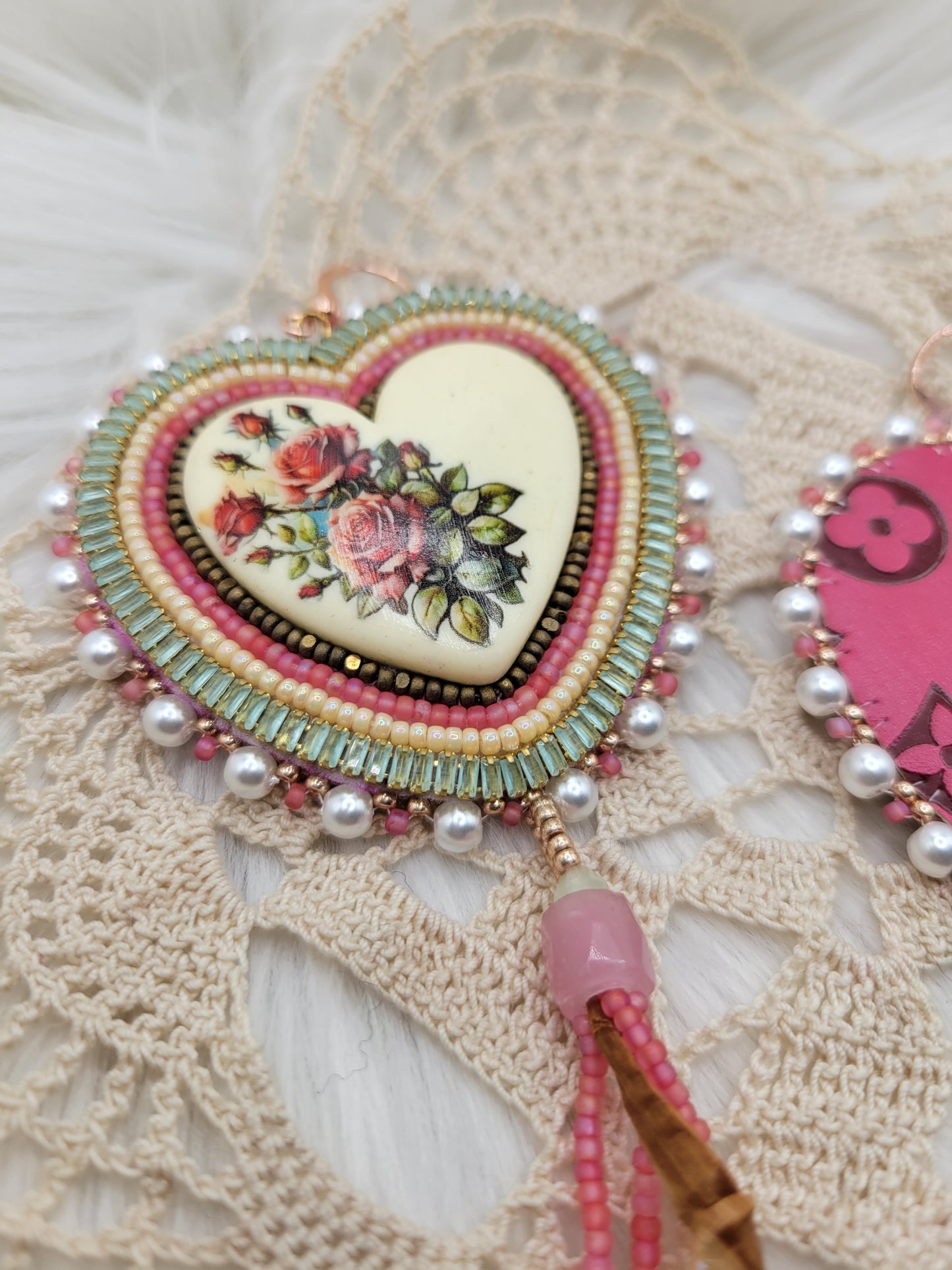 Frybread Booty Beaded Earrings