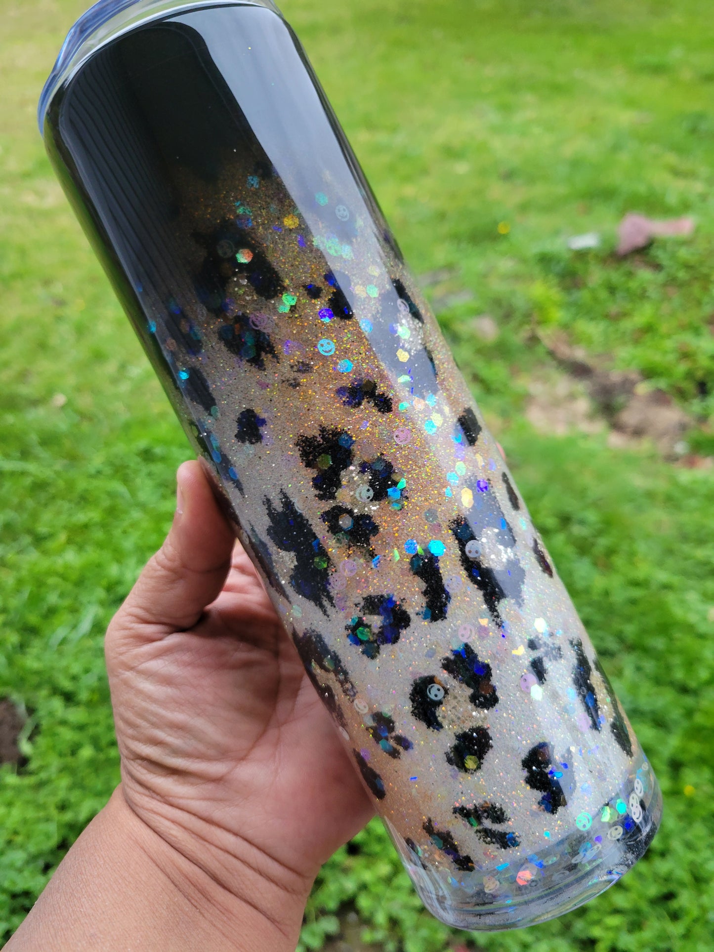 20oz Sweater weather snow globe tumbler