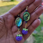 Purple Berry Earrings