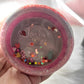 32OZ XOXO tumbler with Snow Globe Bottom
