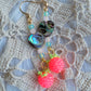Pink Berry Earrings