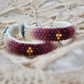 Small Beaded Hoop Earrings