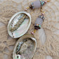 Purple Smudge Earrings