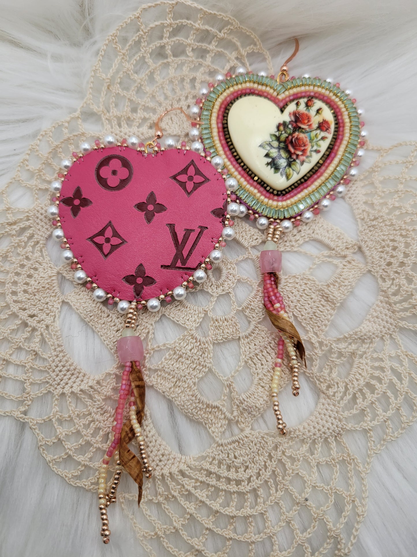 Frybread Booty Beaded Earrings