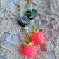 Pink Berry Earrings