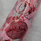 32OZ XOXO tumbler with Snow Globe Bottom