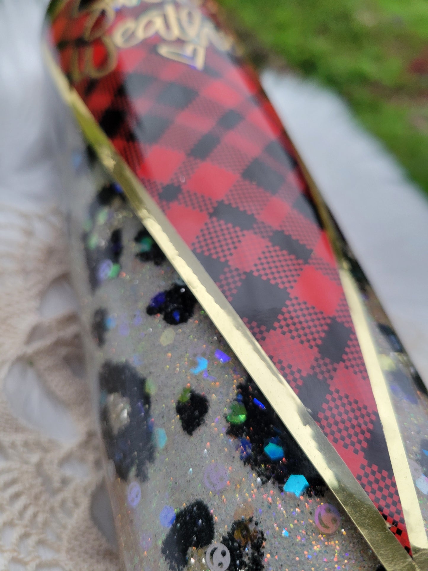 20oz Sweater weather snow globe tumbler