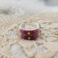 Small Beaded Hoop Earrings