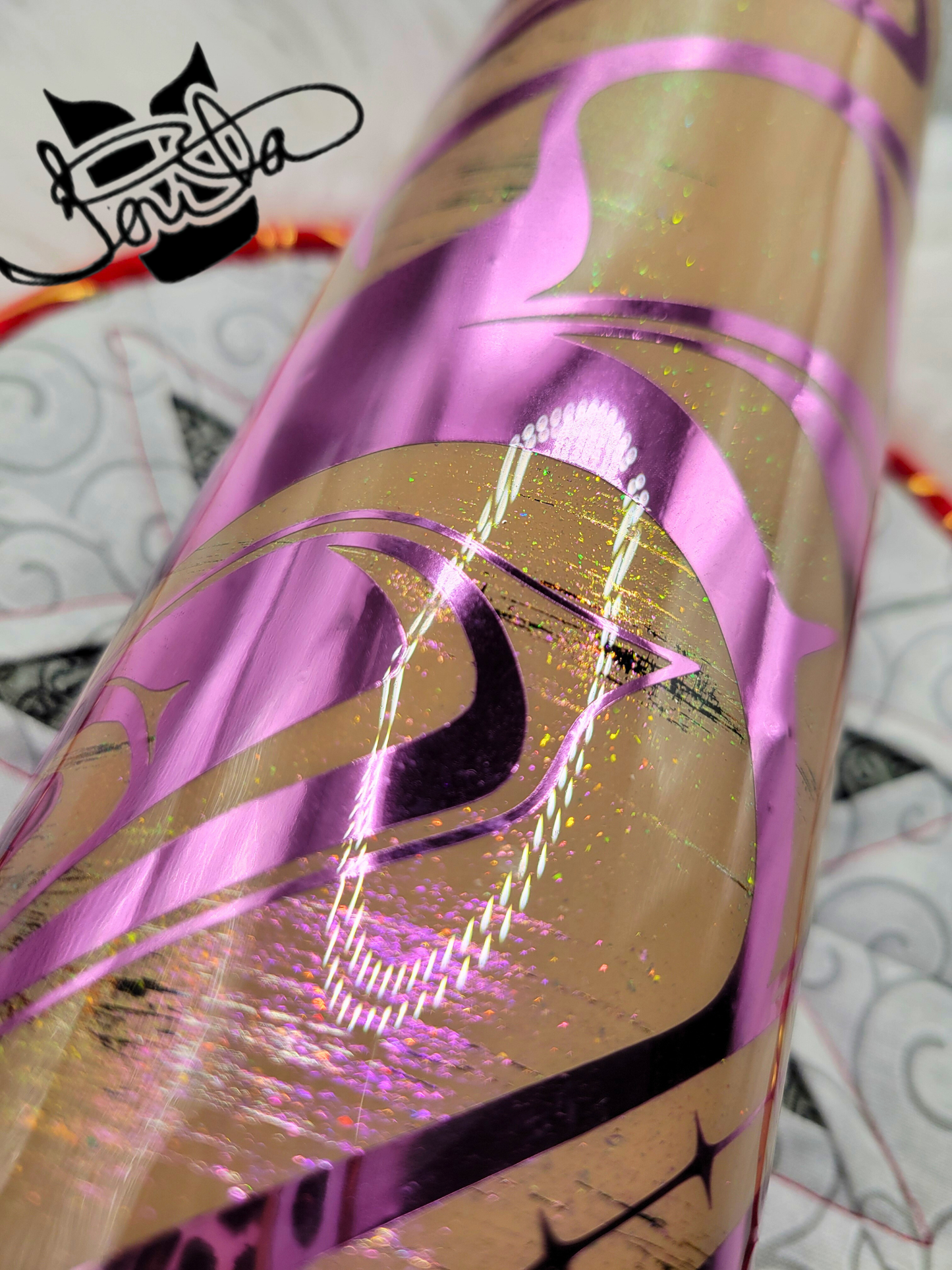 20oz Lavender Native design tumbler