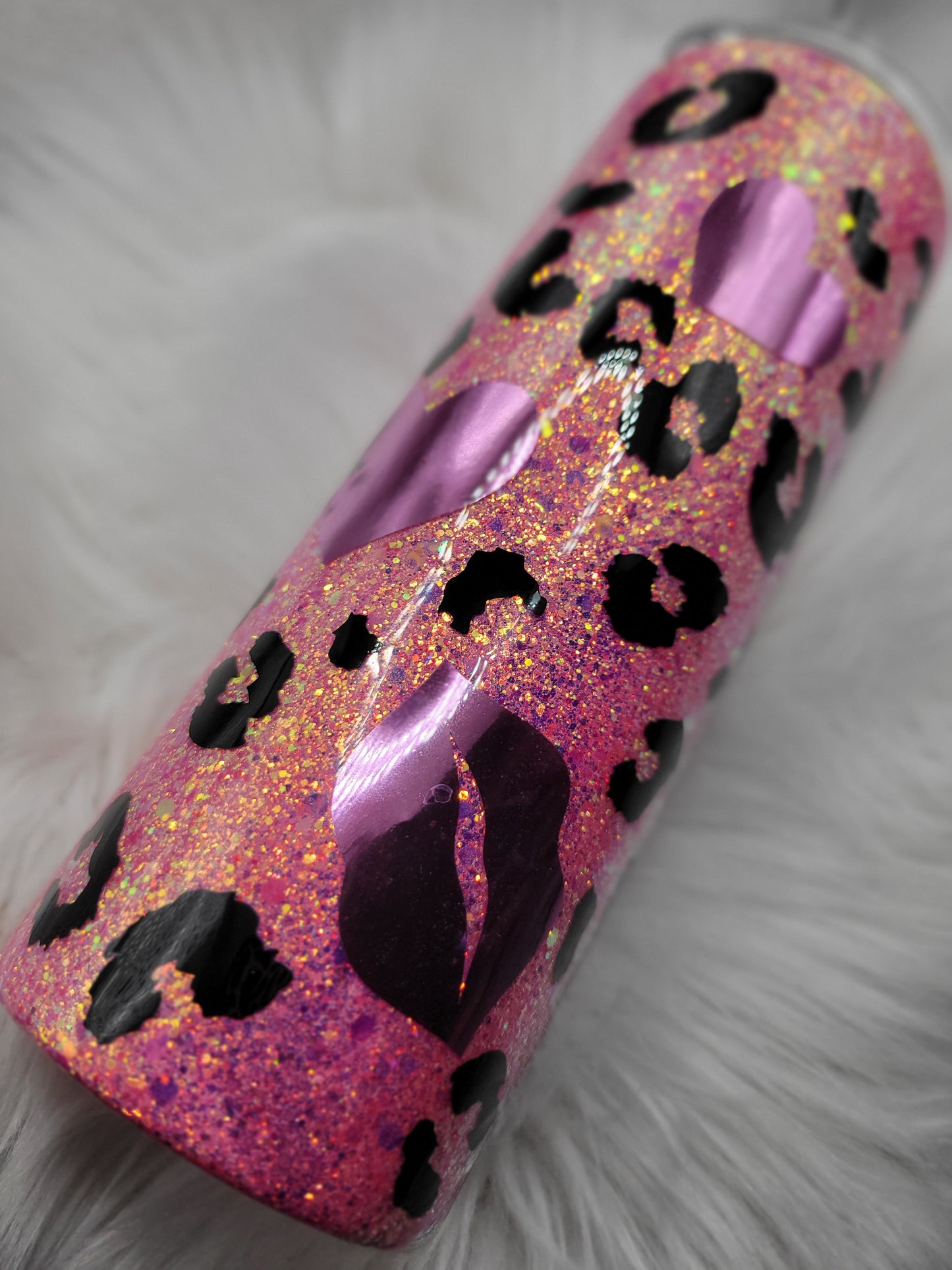 24oz Snagable tumbler in rose gold