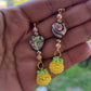 Yellow Berry Earrings
